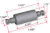 RB328 by TRIANGLE SUSPENSION - Rubber Encased Bushing