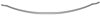 Triangle Suspension 464-TXL Suspension Spring Saddle Tapered Extra Leaf, Freightliner Front, Width: 3, SE: 28-5/8, LE: