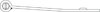 Triangle Suspension 46-151-EL Suspension Spring Saddle Parabolic Replacement Eye Leaf
