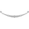 Triangle Suspension 97-302 For Jeep, F Spr, Lvs: 10, ML; OEM #999528/999525; SE Length: 19-7/8; LE Length: 19-7/8; SE End: