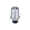 05-047 by PLEWS - Grease Fitting - Grease Gun, Bulk Loader, Zinc-Plated, 1/8 in. NPT Male, .596 in.