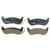 BP932 by BOSCH - Bosch QuietCast Brake Pads