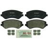 Bosch BP856 Disc Brake Pad Set Bosch QuietCast Brake Pads