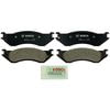 BP1096 by BOSCH - Bosch QuietCast Brake Pads