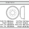 Bendix E12871014 Brake Drum Brake Drum