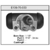 Bendix E13970033 Drum Brake Wheel Cylinder Wheel Cylinder