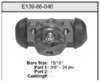 Bendix E13966040 Drum Brake Wheel Cylinder Wheel Cylinder