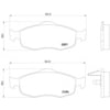 HELLA 355007641 Disc Brake Pad Set Disc Brake Pad Set
