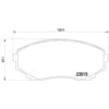 HELLA 355009641 Disc Brake Pad Set Disc Brake Pad Set