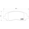 HELLA 355013491 Disc Brake Pad Set Disc Brake Pad Set