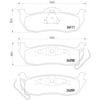 HELLA 355013681 Disc Brake Pad Set Disc Brake Pad Set