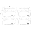 HELLA 355018961 Disc Brake Pad Set Disc Brake Pad Set
