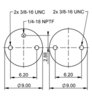 ContiTech AS7008 Suspension Air Spring Kit AIR SPRING 64596/4474