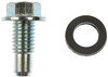 Dorman 090-034.1 Engine Oil Drain Plug Oil Drain Plug Pilot Point M12-1.75, Head Size 15Mm