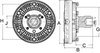 Horton 9902007 Engine Cooling Fan Clutch VS Air-Sensing Fan Drive