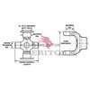 Meritor CP124X Drive Axle Shaft Universal Joint Repair Kit CNTR PARTS KIT
