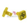 Meritor RKN20901 Air Brake Valve Control Knob Air Brake Valve Control Knob - Yellow, 3/8 in. Shaft, for Pin Type Push-Pull