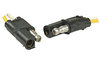 Pollak 12-200 Trailer Connector Kit Complete Assembly 2-Pole 18 Gauge Wire (Flat Type)