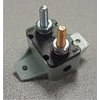 Pollak 54-641PL Single Pole Thermal Type Breakers (Plastic)- Push Button - Manual Reset