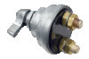 Pollak 51-927 Battery Disconnect Switch Multi-Purpose Switch - Master Disconnect, SPST, Off/On, 1/2" Copper Studs, 6-36V