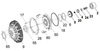 Horton 995582 Engine Cooling Fan Clutch Pulley Bearing Kit DM Advantage On/Off Fan Drive Repair Kit