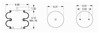 Firestone W013587795 Suspension Air Spring Kit AIRSPRING