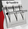 1585FB-KIT by FLEETLINE - Truck Quarter Fender Support - Stainless Steel, Full Brace, Pair