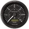 Datcon Instrument Co. 123059 Tachometer Adapter Tachometer - With Hourmeter Analog II 0-3000 RPM, 12-24V, Black (SAE)