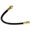 Alemite B337595-B1 Grease Gun Hose 18" Thermoplastic Grease Gun Extension Hose - 1/8" Male NPTF, 6000 PSI
