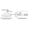 Leland L2977 Air Brake Camshaft CAMSHAFT L.H.