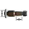 Euclid E-10308 Suspension Bushing Kit Torque Rod Bushing, Tapered Pin