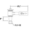 Euclid E-10311 Engine Torque Strut Suspension - Torque Rod