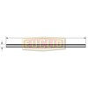 Euclid E-1842 Suspension Equalizer Beam Cross Tube Cross Tube 2-7/16 OD x 44-7/8 Long