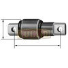 Euclid E-2814 Suspension Bushing Kit Suspension - Rubber Bushing and Cartridge