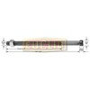 Euclid E3191 Leaf Spring Center Bolt Spring Center Bolt, 1/2 -20 x 6 Long