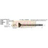 E-4715 by EUCLID - Air Brake Camshaft - Trailer Axle, 16.5 in. Brake Drum Diameter, Left Hand