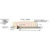 E-4901 by EUCLID - Air Brake Camshaft - Trailer Axle, 12.25 in. Brake Drum Diameter, Right Hand