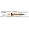 E-5517 by EUCLID - Air Brake Camshaft - Trailer Axle, 16.5 in. Brake Drum Diameter, Right Hand
