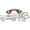 Euclid E-5824 Wheel Rim Clamp CLAMP