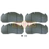 Euclid EMD1407AF Air Brake Spring Brake Chamber Service Kit Air Disc Brake - Pad Kit