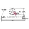 Meritor 3202P3500 Running Board Step Meritor Genuine Axle Shaft