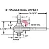 A   3106E 161 by MERITOR - AY-TOR ROD END