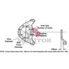 A3215J166 by MERITOR - Torque Converter Drive Plate - Torque Plate Ay