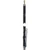 Truckspec 305-486 Wilson 4' Silver Load FGT Series Fiberglass Whip, Black