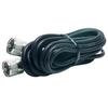 Truckspec RP-18CC RoadPro 18' CB Antenna Coax Cable with PL-259 Connectors, Black