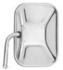 Cham-Cal 31701 Door Mirror Open Road 7 1/2"x 10 1/2" Medium Duty Truck Mirror, 5" Internal Elbow Extension, Stn. Steel
