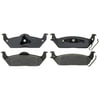 14D1012M by ACDELCO - Semi-Metallic Rear Disc Brake Pad Set with Wear Sensor