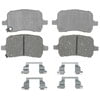 14D1028CH by ACDELCO - Ceramic Front Disc Brake Pad Set