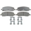 ACDelco 14D1172CH Ceramic Rear Disc Brake Pad Set with Hardware