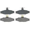 ACDelco 14D413MH Disc Brake Pad Set Semi-Metallic Rear Disc Brake Pad Set with Hardware